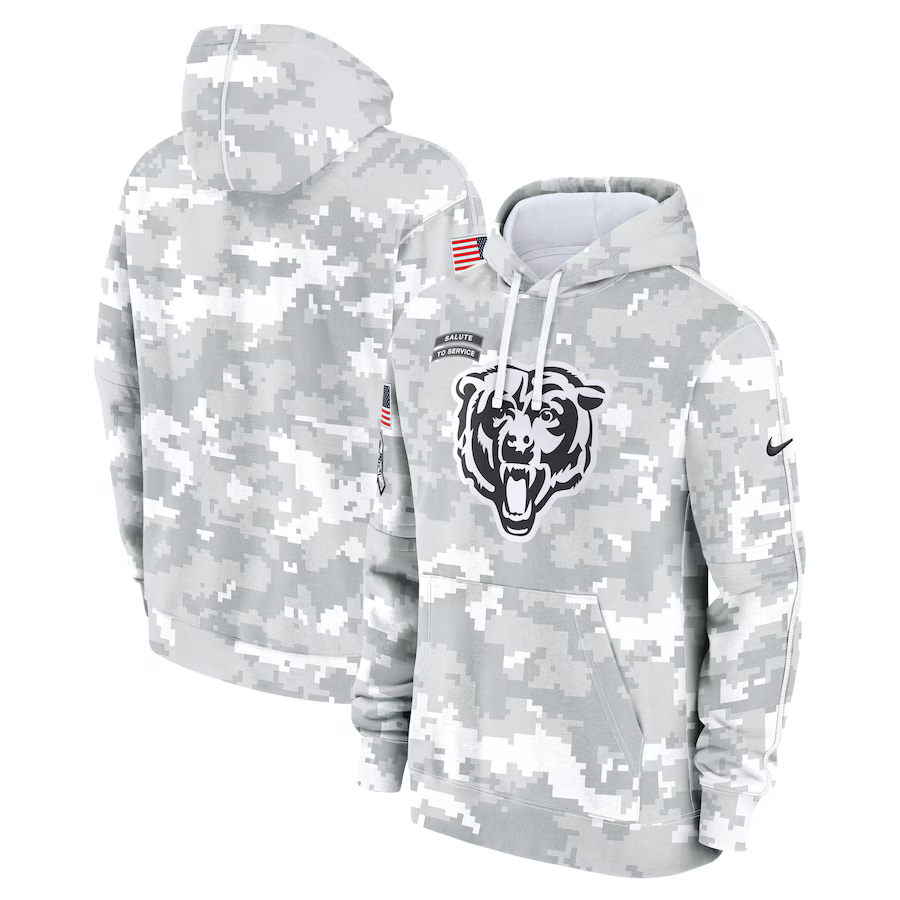 Youth Chicago Bears 2024 Nike NFL hoodie->->